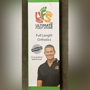 NIB! Ultimate Foot Store full length orthotics